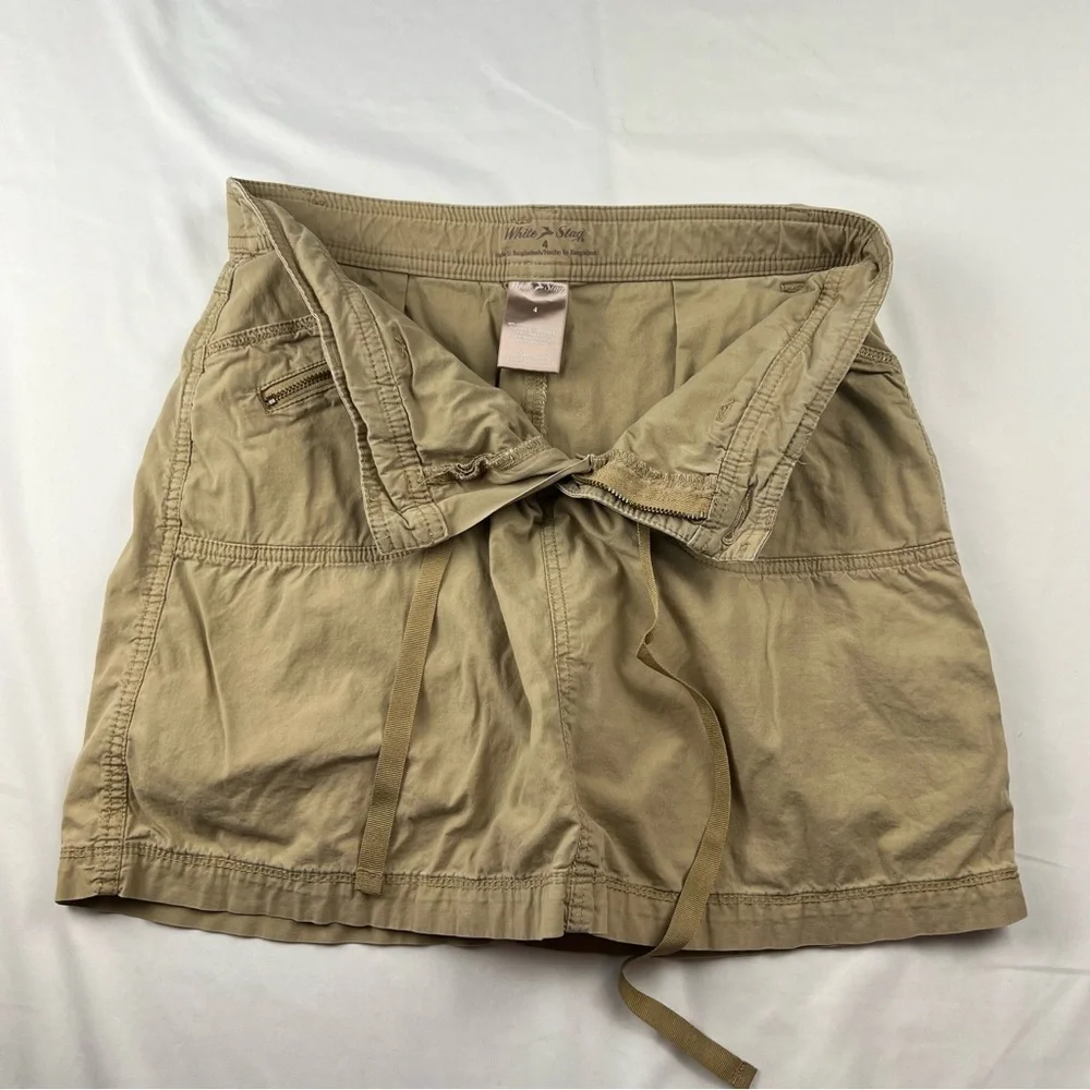 White Stag - Women’s Skort - Size 4 - Medium Khaki - Skirt and Shorts